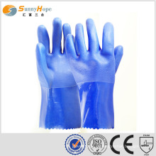 SUNNYHOPE PVC dreifach getauchte Chemische Handschuhe